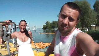 Hot Mature Nude Sexy Tits Threesome Sex In Boat